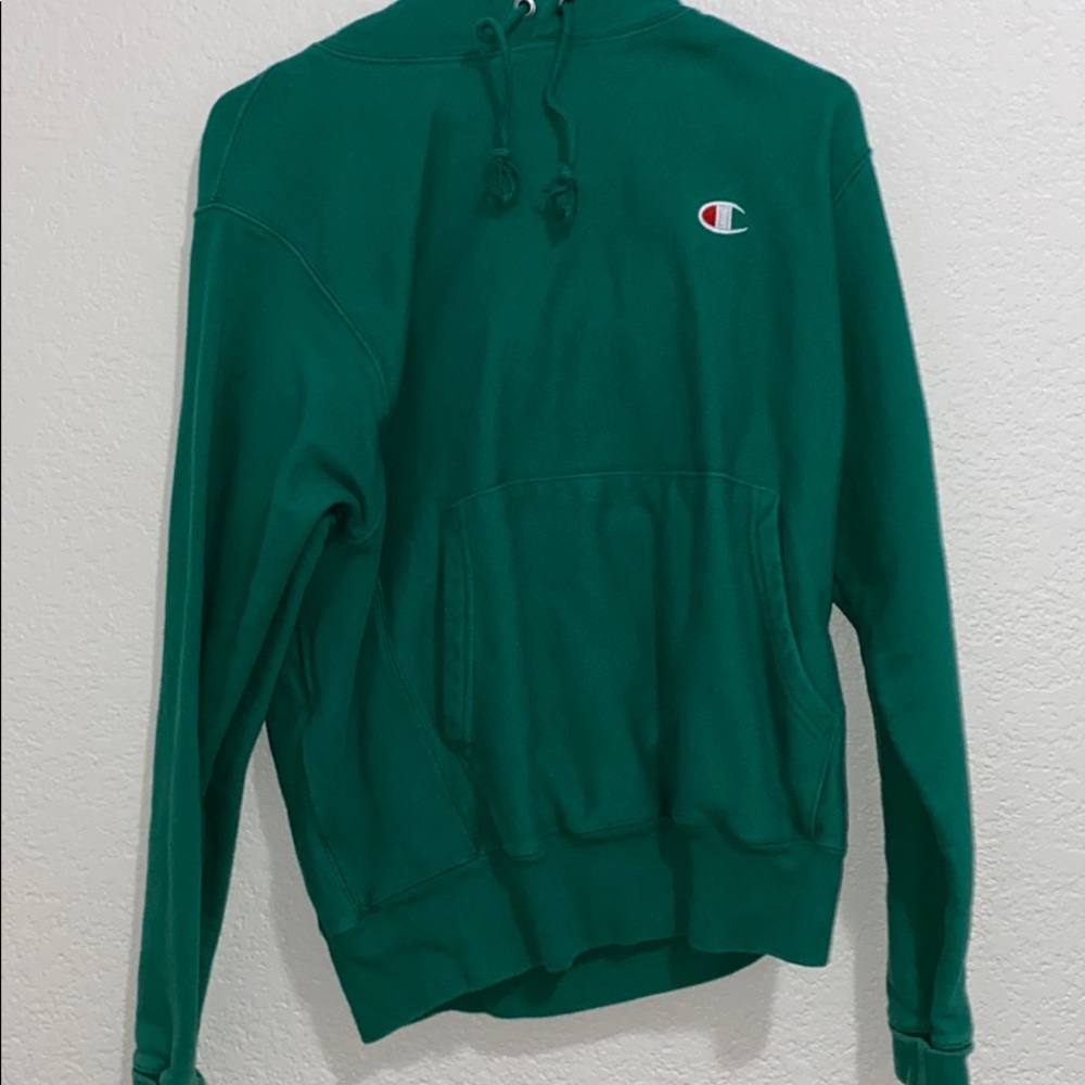 Green Champion Hoodie
